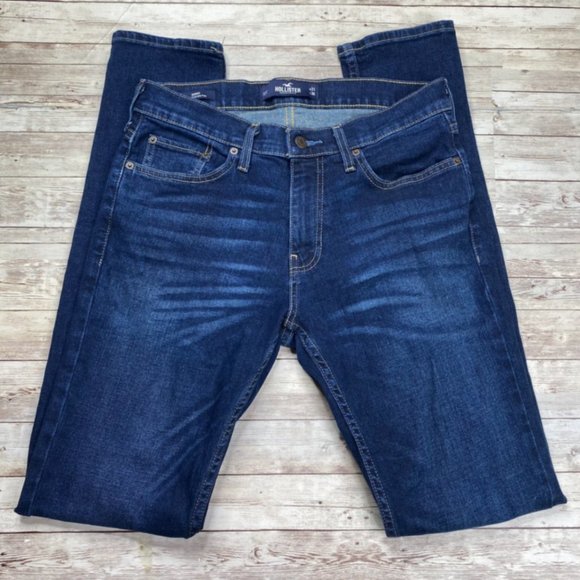 Hollister Other - Hollister Mens Epic Flex Skinny Blue Jeans 31x36